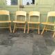 Set of 4 BAUMANN chairs, series K, late 80s to early 90s.