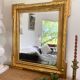 Superb antique bevelled mirror with "ears" – Louis-Philippe style – F