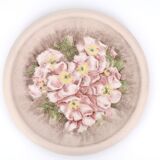 Ceramic wall dish by Louis Giraud