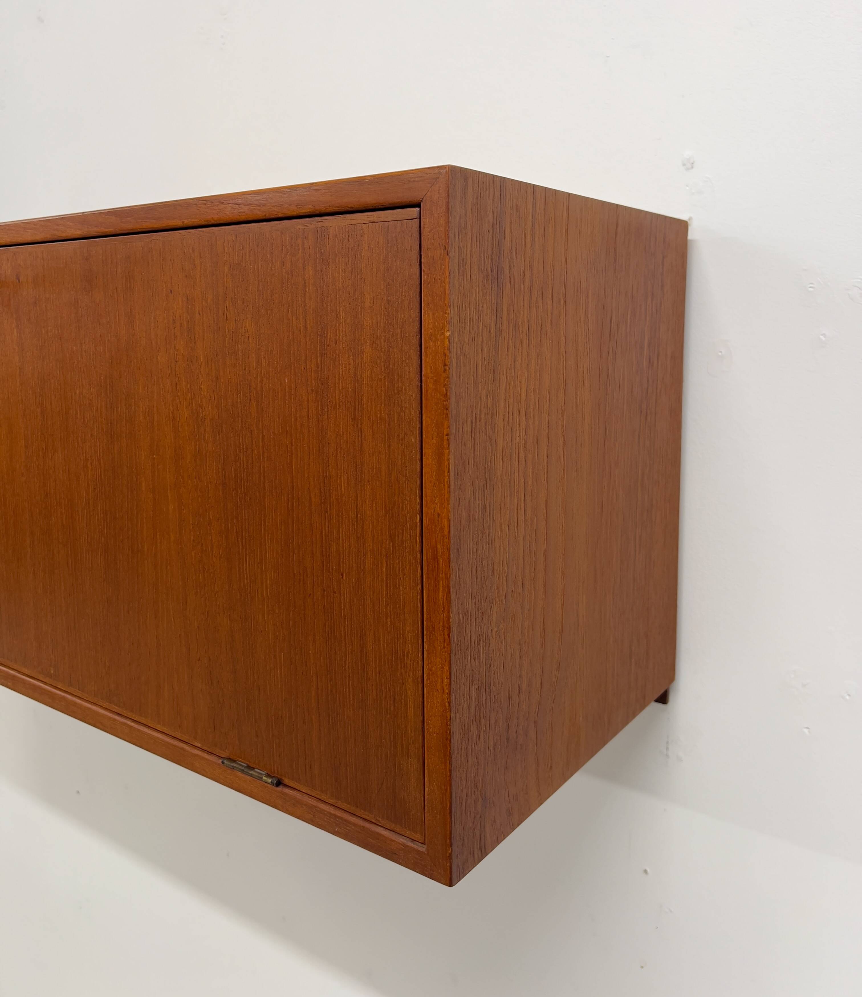 Teak Bar Cabinet By Kai Kristiansen For Feldballes, 1960s