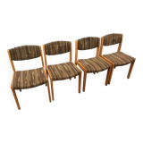 Set of 4 Baumann chairs