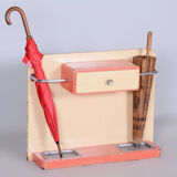 Etagère Bauhaus restauré, acier chromé, Tchéquie, années 1930