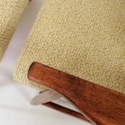 Pair de fauteuils vintage vert nébuleuse années 1970