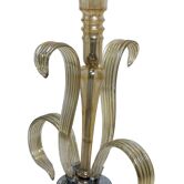 Lampe-sculpture en verre de Murano – attribuée à Galliano Ferro, années 70