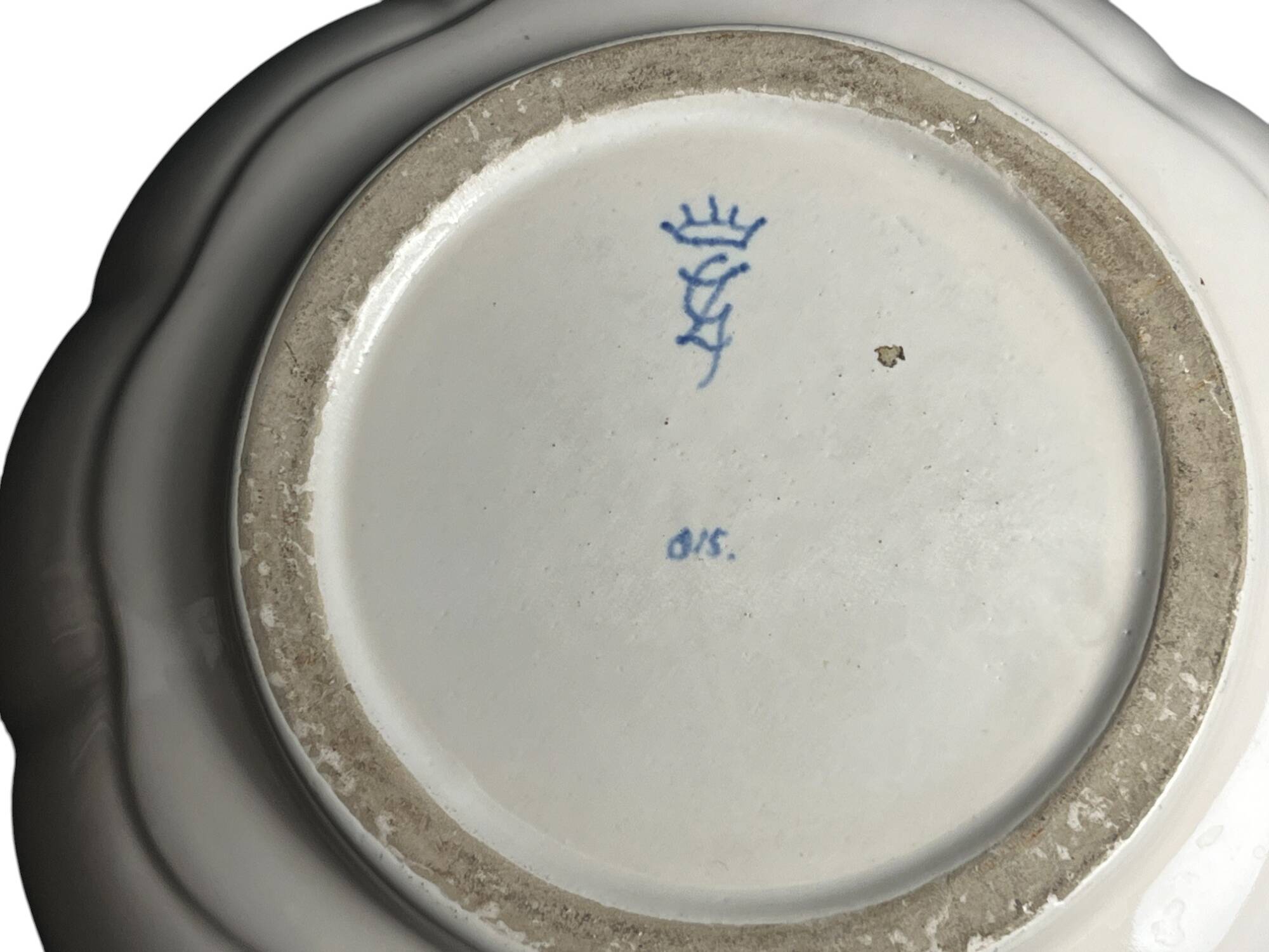 Art Deco, ceramic ball cache pot Italy early 20th century