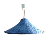 Blue wicker suspension