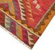 Turkish Handwoven Vintage Herki Kilim 93 cm x 343 cm