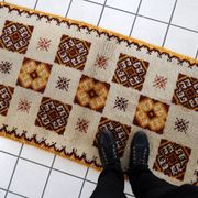 Tapis Vintage Savonnerie en Laine (77cm x 146cm), Années 1960
