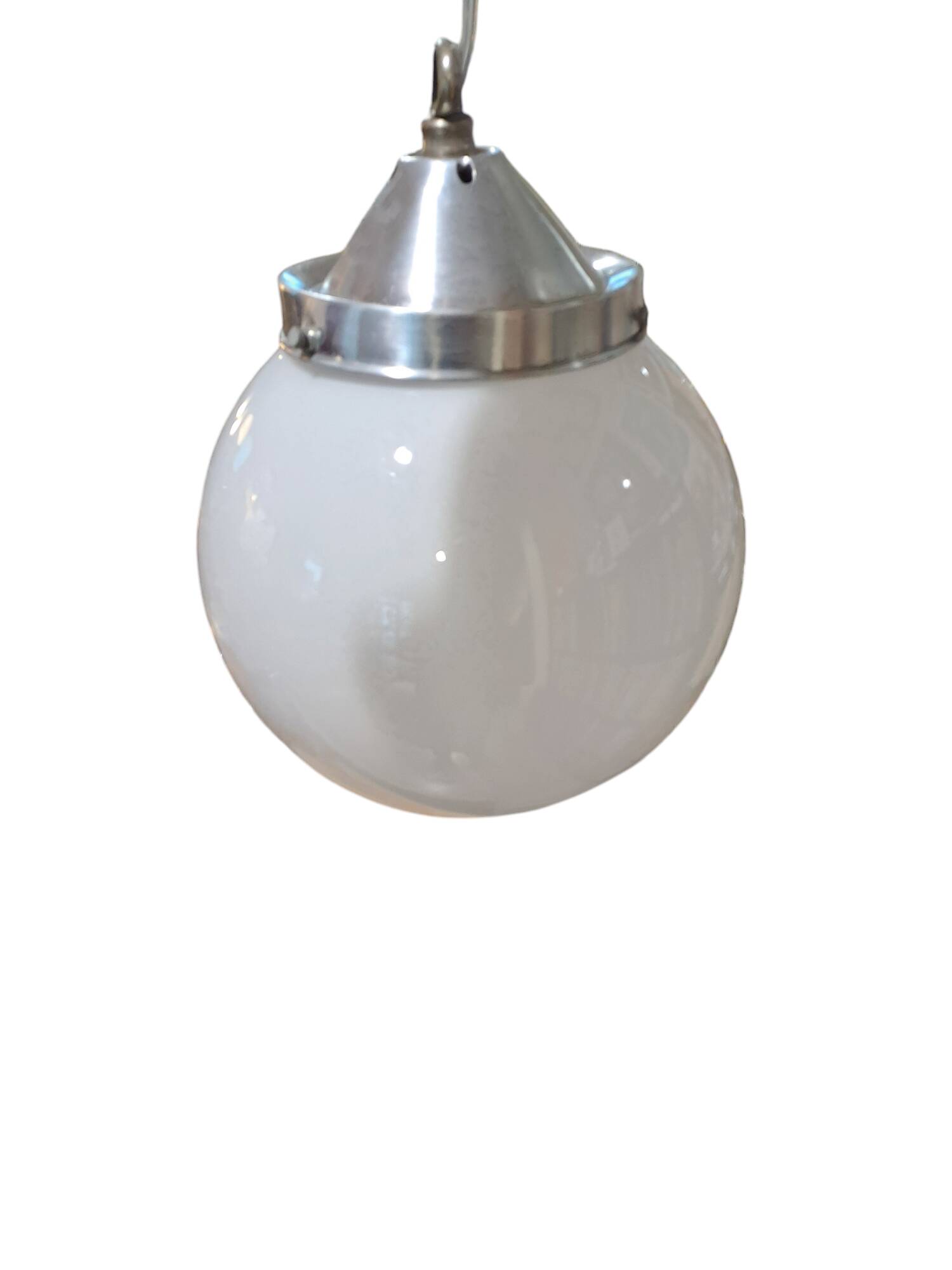 space-age globe opaline suspension