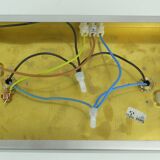 no. 2 of 2 mid century peill & putzler SCONCE with 2 glass cubes 60s/70s