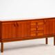 Vintage Scandinavian sideboard