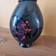 Robert Pierini (Born in 1950) - Matte black blown glass vase - 1985 - Biot