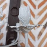 Tassel candle holder chandelier