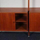 Vintage 1960s wooden wall unit