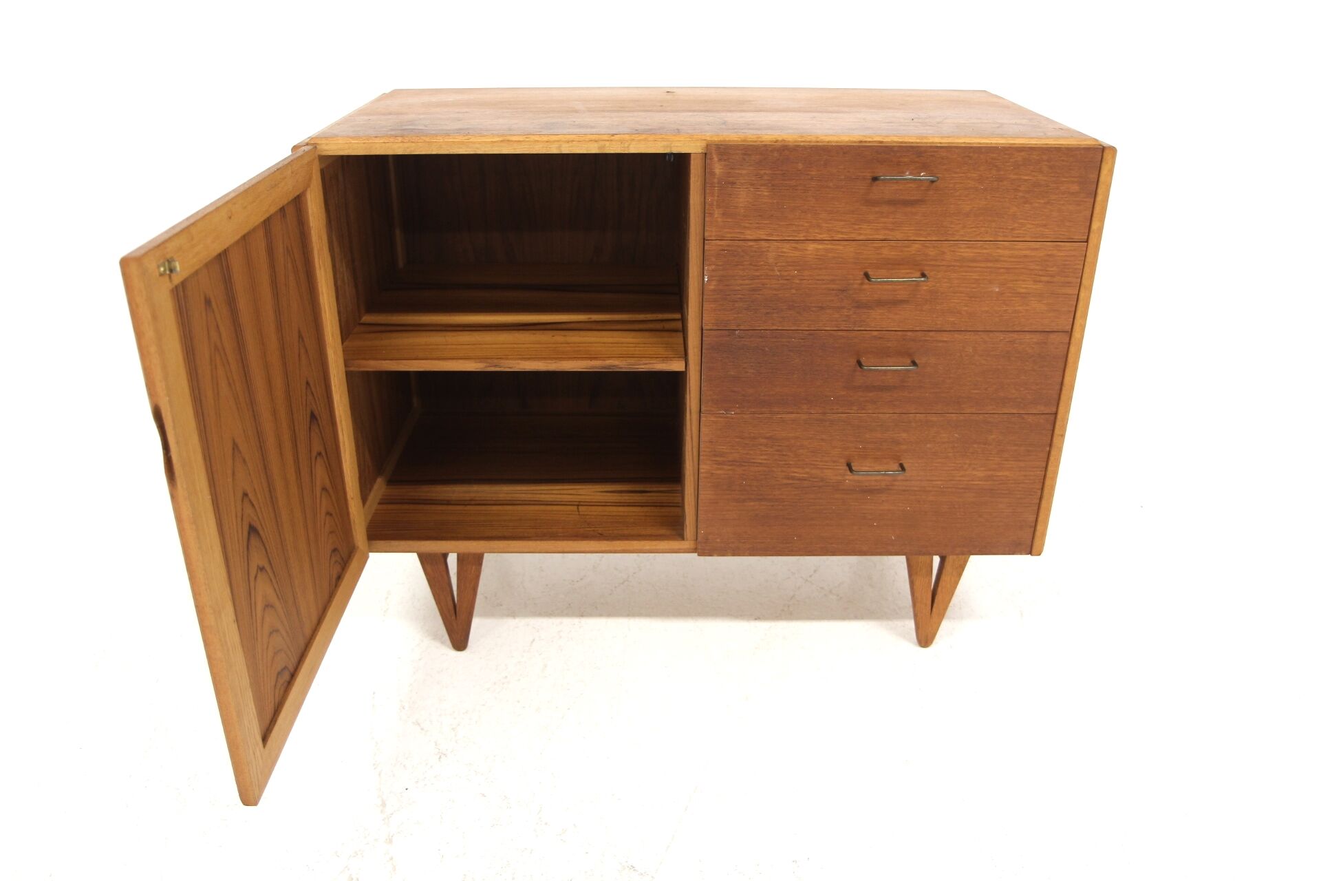 Scandinavian teak chest of drawers "Modul", Bengt Ruda for Möble-IKÉA, Sweden, 1960