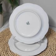 Assiettes à dessert en porcelaine