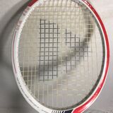 Racquet tennis old donnay glm 680 wood + leather + protection marco vintage