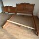 Solid wood headboard and footboard