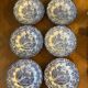 6 BP porcelain soup plates