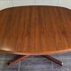 Vintage Baumann extendable teak table, 1970s