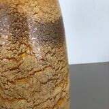 Pottery fat lava multi-color 284-47 floor vase made by Scheurich, 1970