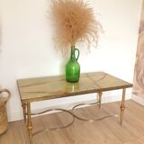 Jansen or Ramsay coffee table, 1940s/1950s, onyx and bronze