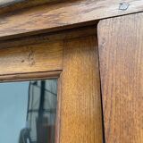 Enfilade de métier XXL chêne portes vitrées