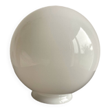 Opaline glass globe lampshade - vintage