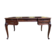 Louis XV walnut style flat desk