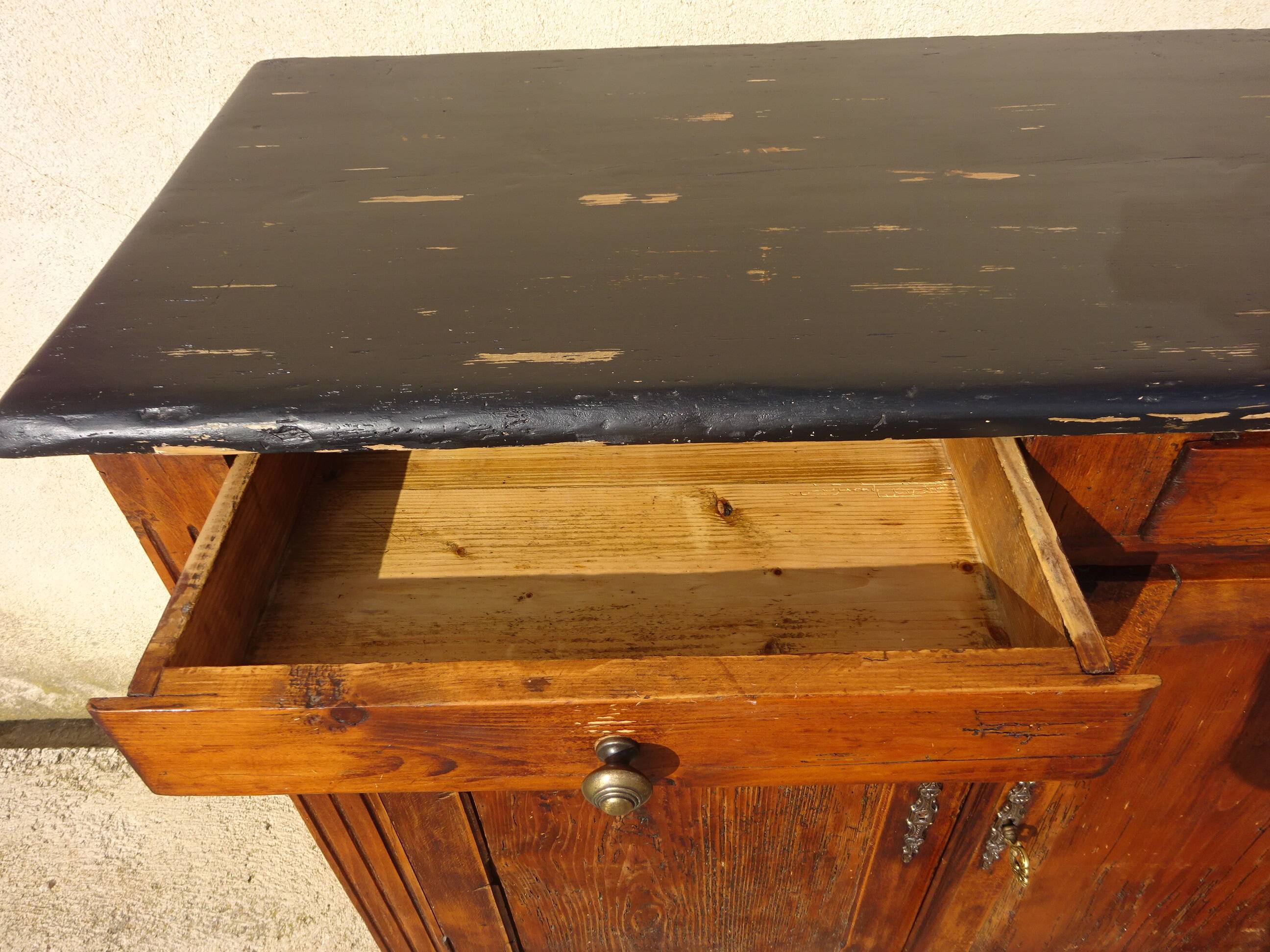 Very old Parisian sideboard