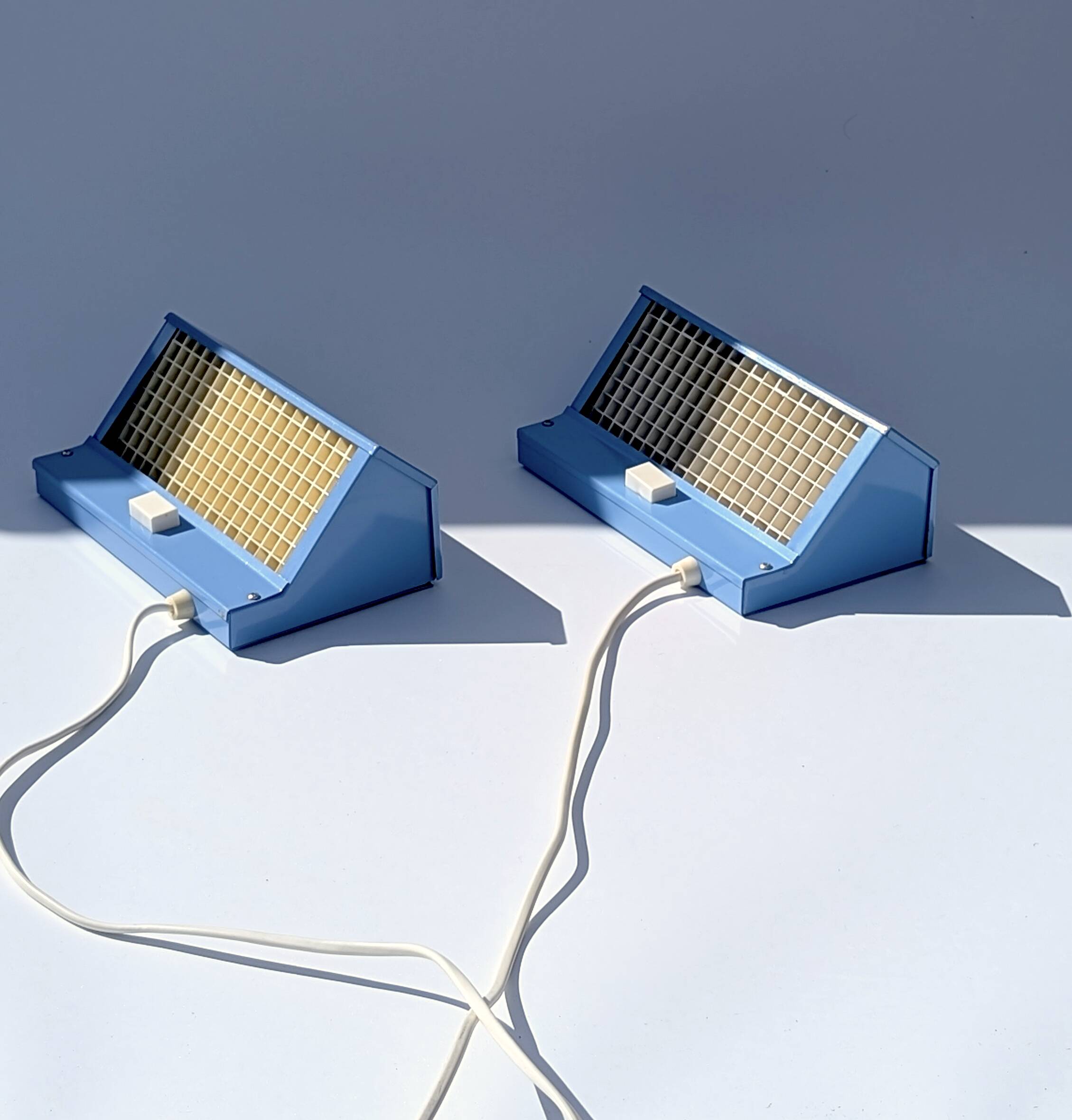 Pair of reading lamps Elidus Kuben - Hans Agne Jakobsson - Sweden 1970s