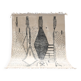 Grand tapis Beni Ouarain, 292 x 212 cm - G1024