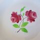 4 K and G Luneville soup plates, Rose Mai model 2106204