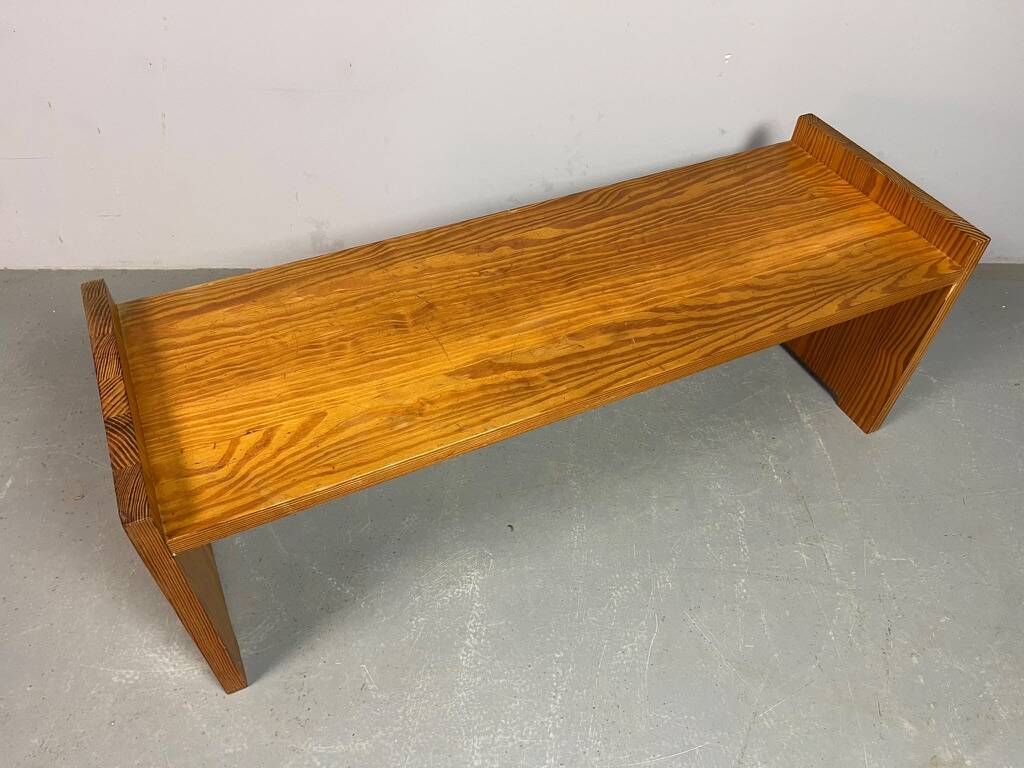 Rare Hans-Agne Jakobsson M 103 Pine Bench. Sweden, 1950s–60s. Ref.: SS2001
