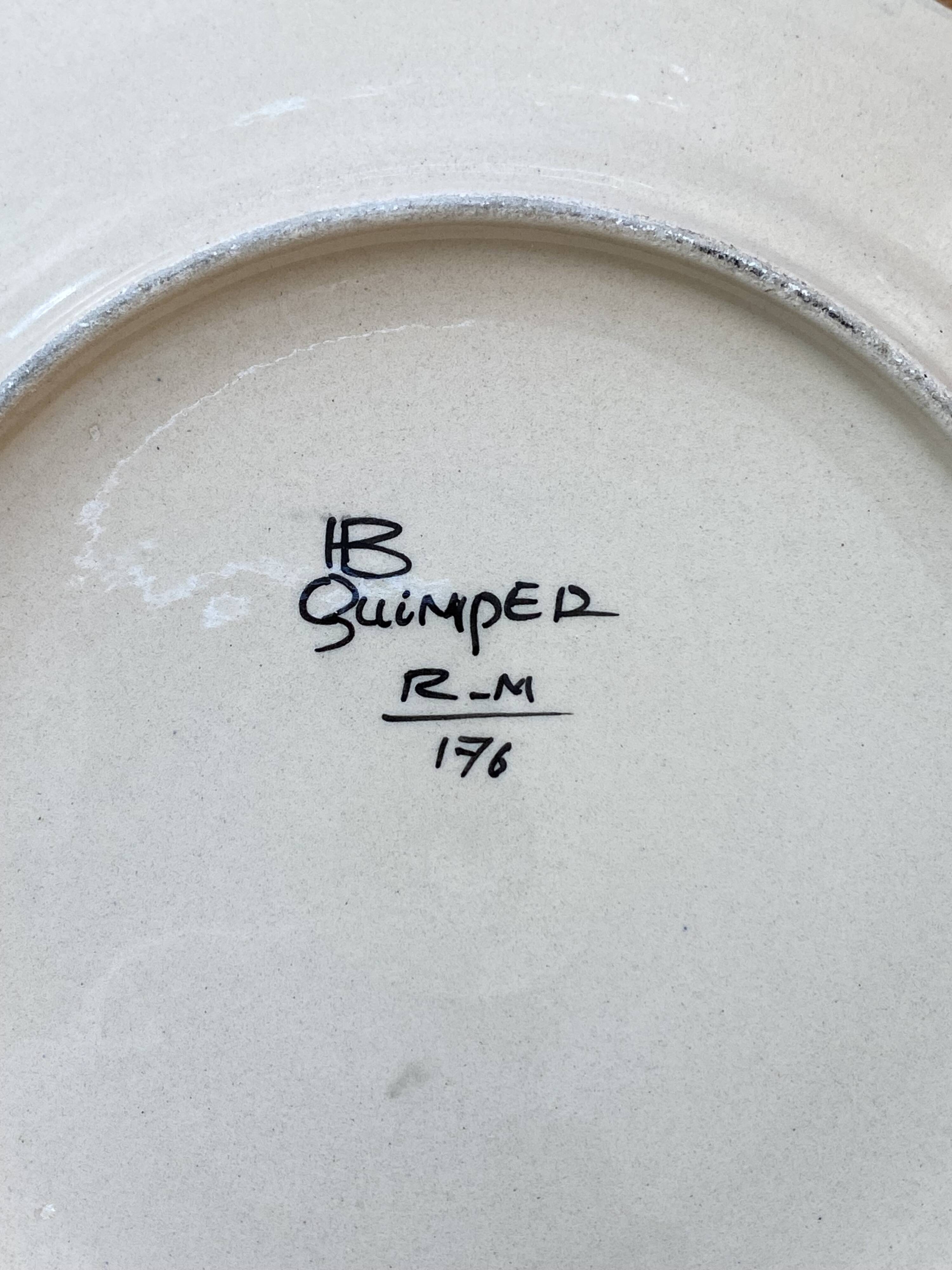 Hollow Plate HB Quimper R-M/176