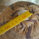 Braided raffia lampshade - Vintage authentic 70s
