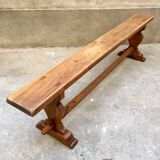 Banc de ferme bois massif