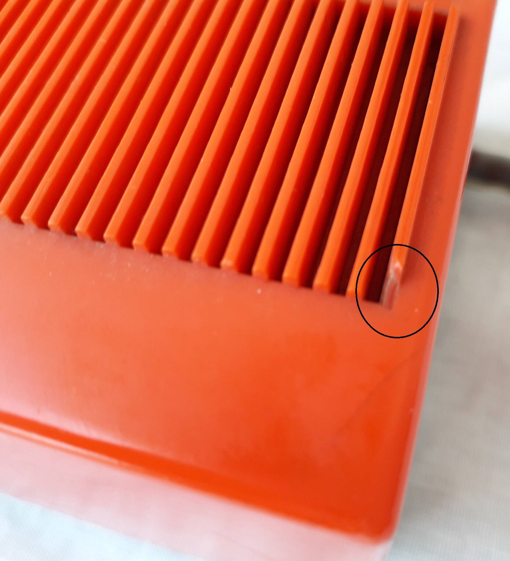 Lampe ou applique télescopique rouge