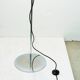 Lampe de sol réglable en spot rouge italienne de l'ère spatiale