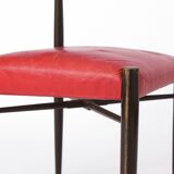 2 chaises vintage 1960 en bois Allemagne