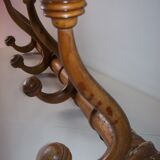 Coats curved wooden door