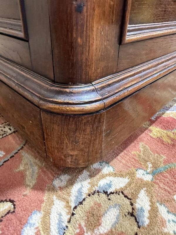 Banc coffre époque Louis Philippe en chêne massif