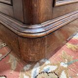 Banc coffre époque Louis Philippe en chêne massif