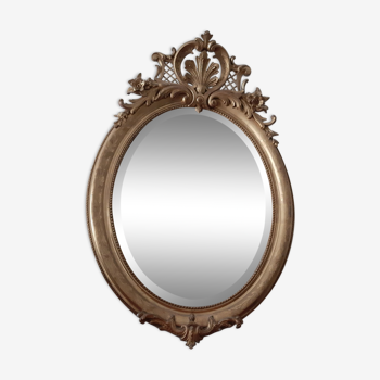 Miroir ovale XIXème