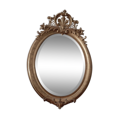 Miroir ovale XIXème