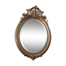 Oval mirror XIXth