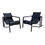 Eileen Gray, Pair of "Transat" Armchairs