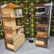 "Space-Age smoked plexiglass library set 1970"