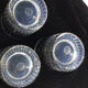 3 Crystal Glasses Baccarat model Nancy