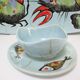 Dish and sausage fish crustaceans earthenware Pornic Bernard Serraz design 60s